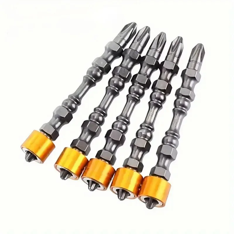 5/10pcs Magnetic Screwdriver Set Hex Handle 65mm Phillips Screwdriver Accessories Bit for Car/Home Electric Repair Tools Wrench