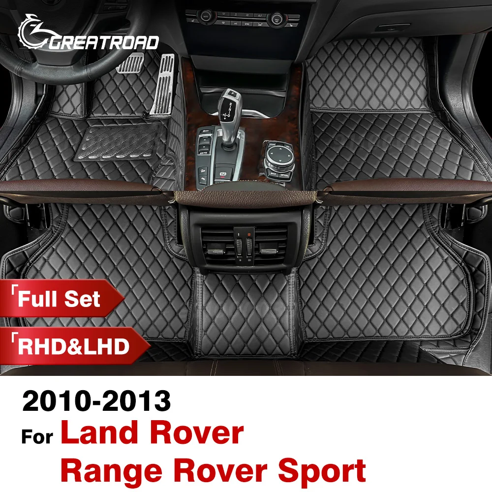 

Car Floor Mats For Land Rover Range Rover Sport 5 Seats 2010 2011 2012 2013 Auto Foot Pads Carpet Cover Interior Accessories