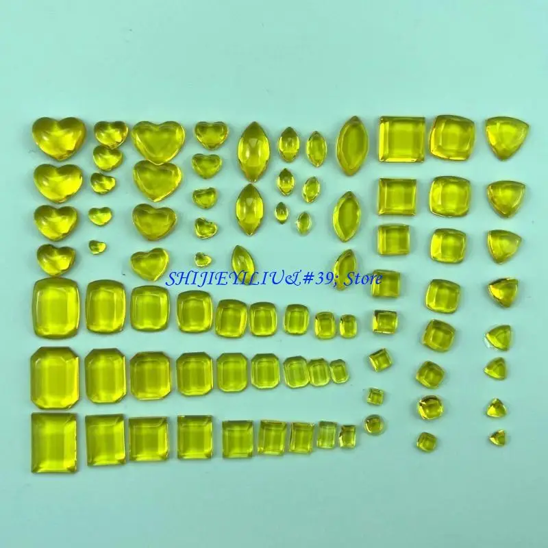 E21F Heart Square Crystal Moldant Resin Mold Ice Cubes Silicone Mold Diy-Jewelry
