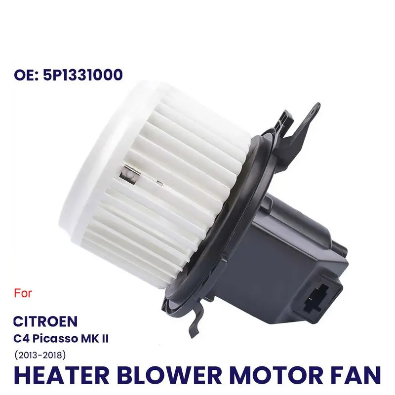 HEATER-Moteur de ventilateur à paquets combinés Raf IOR, Citreon C4, PicasbucMK2, FWD, 5P1331000, 13-18