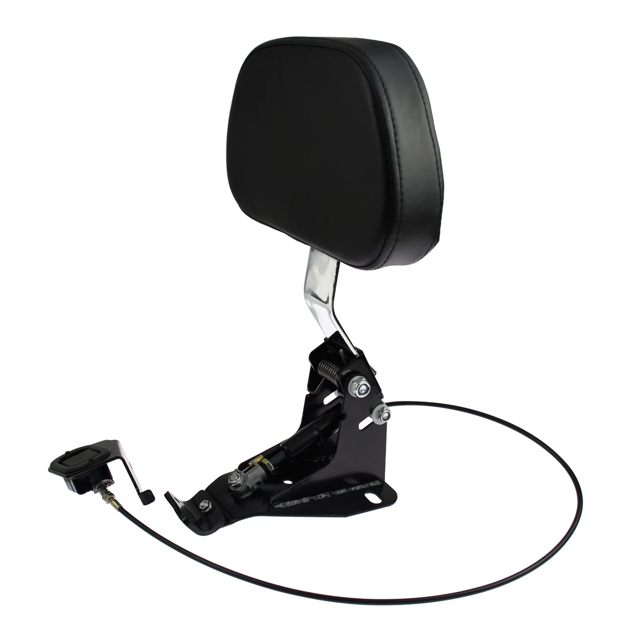 

Adjustable Driver Rider Backrest Pad Fit For Harley For Touring For Street Glide 2009-2023 For Electra Glide
