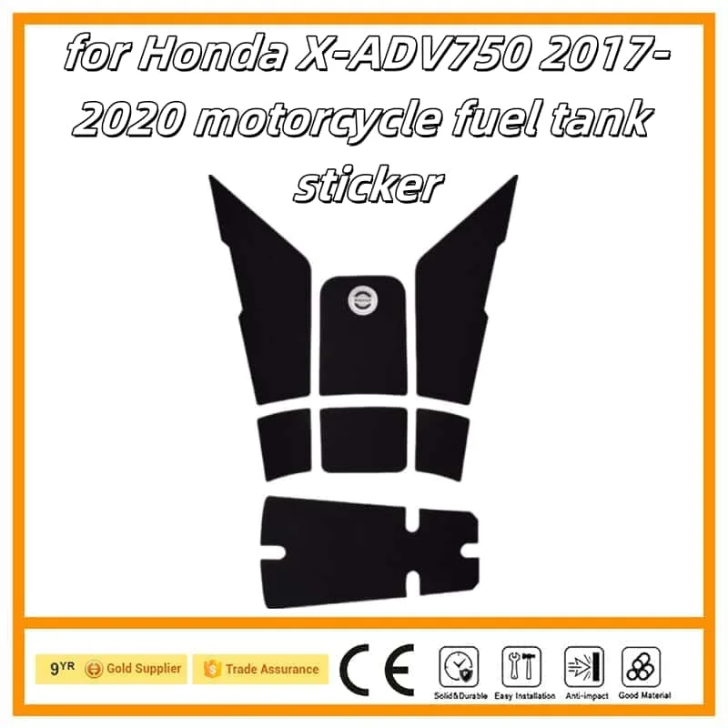 

Motorcycle Sticker Tank Non Slip Tank Traction Side Pad Protective Decal for Honda X-ADV750 2017-2020