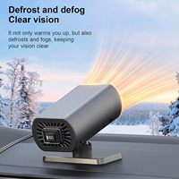 12V Portable Car Heater Rapid Defrost Defog Windshield Heater For Winter Driving RV Truck ETL Certified Fast Warm