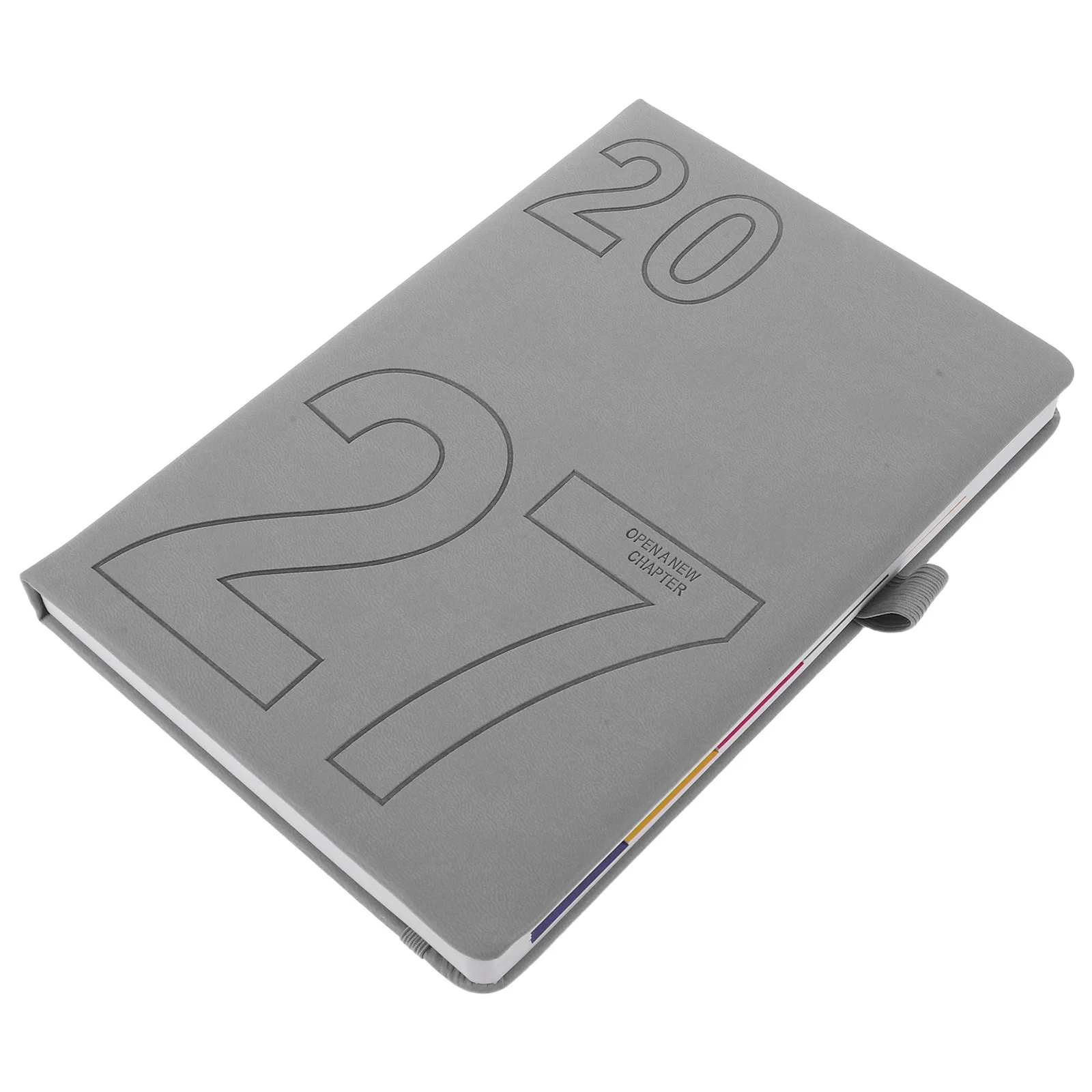 365 Day English Yearly Notebook Daily Weekly Planner Business Organizer Portable Compact Rounded Corners No Smudge Paper Office