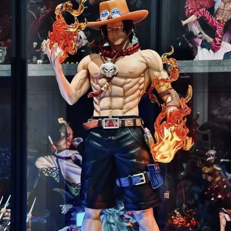 

Светящаяся статуэтка Портгаса Д. Эйса из One Piece, 70 см, масштаб 1/3, лимитированная серия к 3-летию, коллекционная фигурка, подарок для фанатов