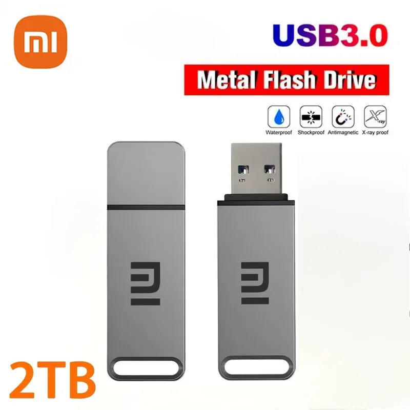 Xiaomi usb 3,1 2TB Original-Flash-Laufwerk Hochgeschwindigkeits-USB-Stick 1TB Metall wasserdichter Typ-C-USB-Speicher für Computersp eicher geräte