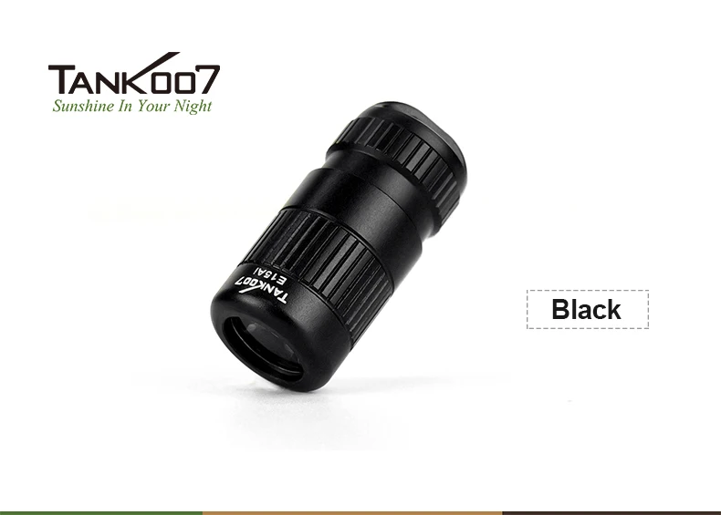 TANK007 E15 AI Outdoor Super Bright LED Flashlight Night Riding Camping Hiking Hunting & Indoor Activities Use