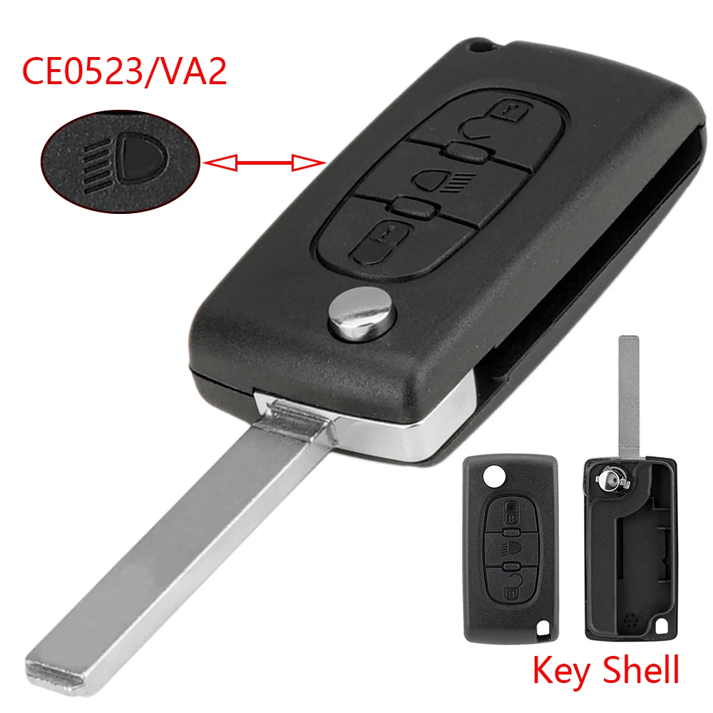 Flip Remote Key Fob…