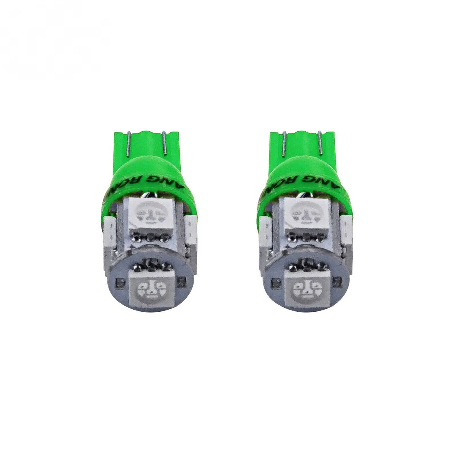 W5W 507 501 T10 LED Bulbs Capless Side Indicator Interior Light Green HGV Truck