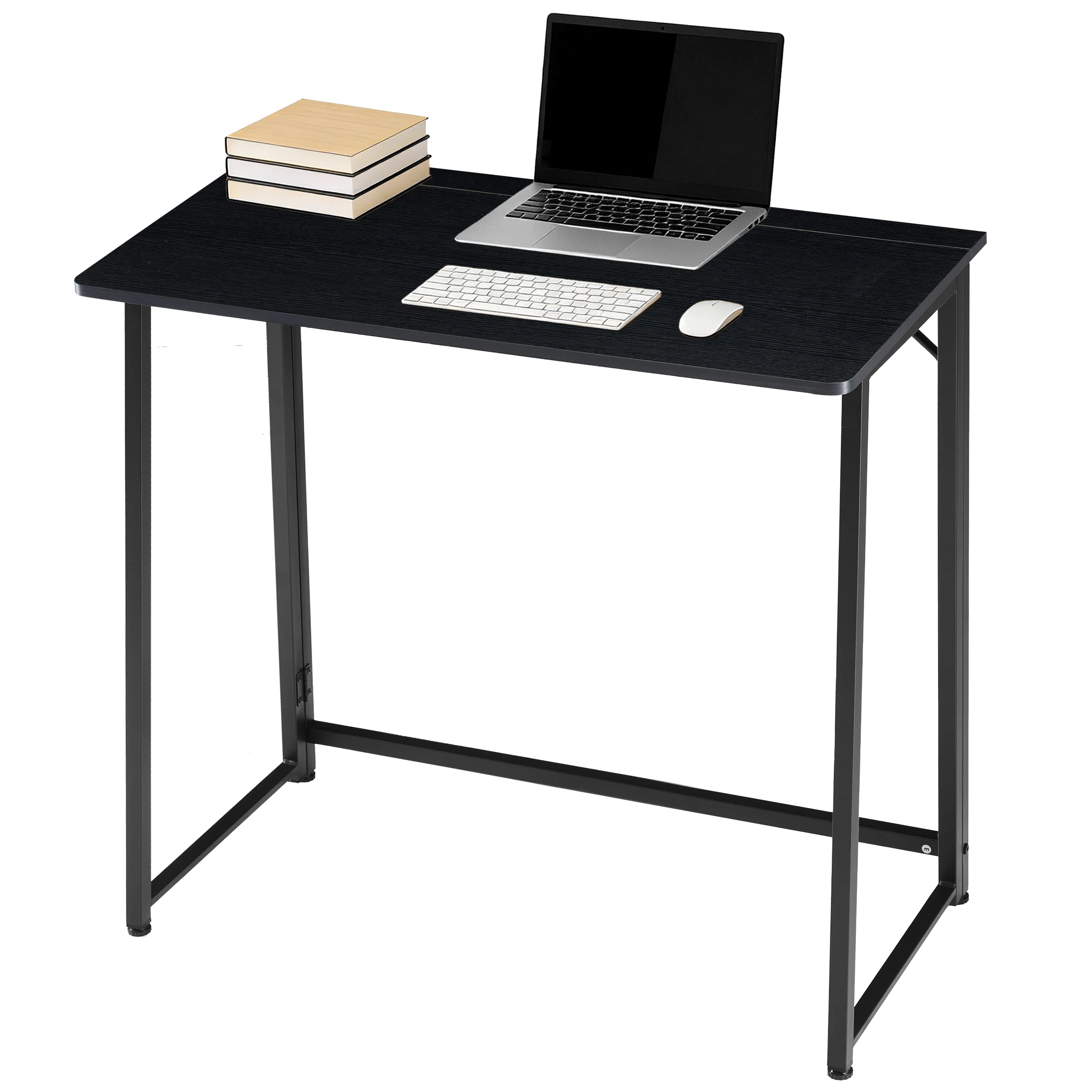 #¥forJHK Folding Office Computer Desk 31.5 Inch Metal Frame Easy Assembly Compact Foldable Writing
