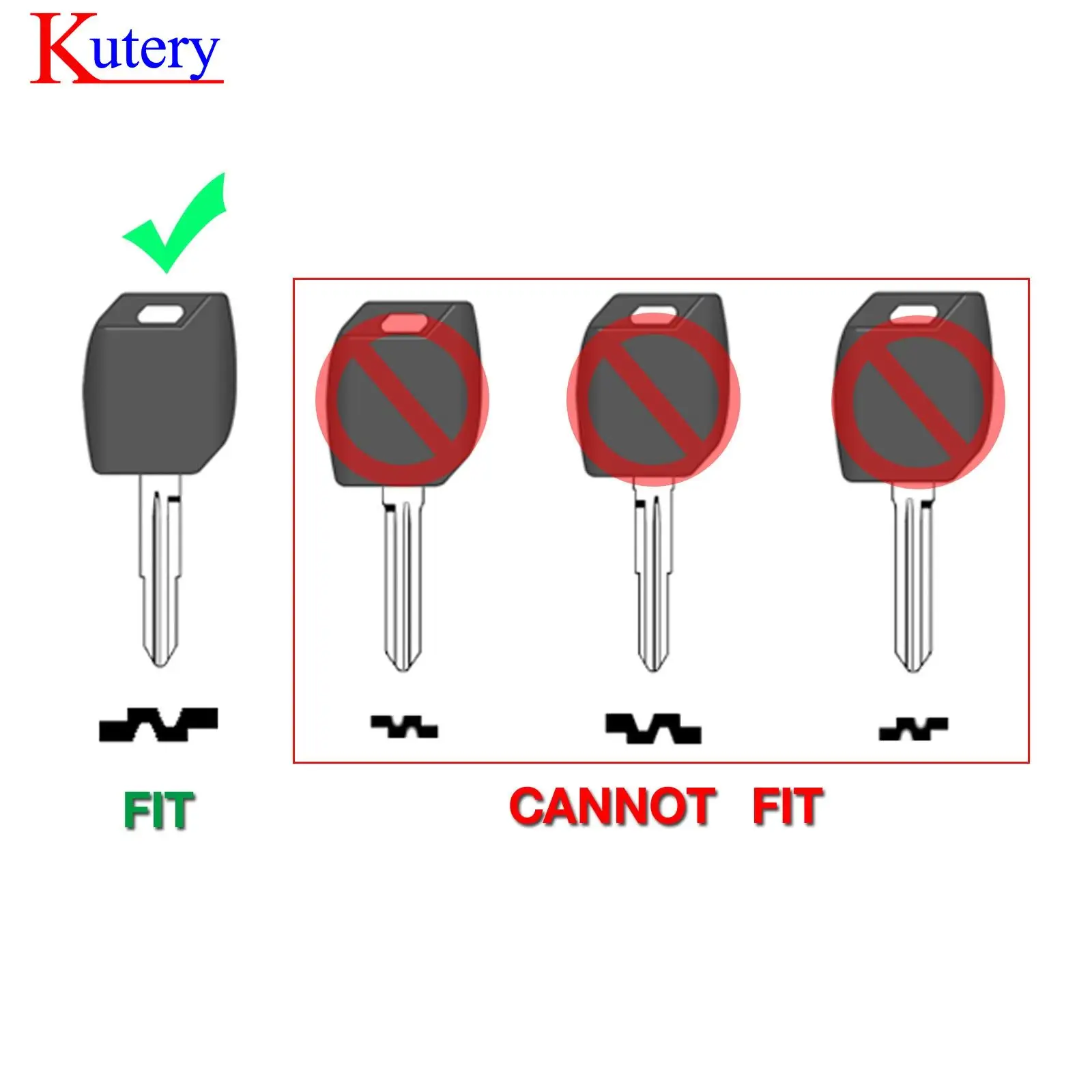 jingyuqin Modified Car Key Shell For Hyundai Santa fe Tucson Verna Aceent Avante Elantra For KIA Sportage Spectra Rio Morning