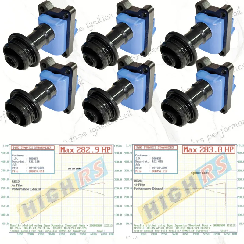 IGNITION COIL FOR NISSAN SKYLINE GTR R32 BNR32 R33 S1 GTS GTST ECR32 ER32 BCNR33 STAGEA WGNC34 CEFIRO A31 LA31 LAUREL EC33