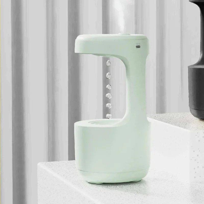 Umidificatore antigravità Aroma Diffusore portatile Piccola casa Muto Umidificatore Camera da letto Purificazione dell'aria Nebbia Xiaomi Acqua