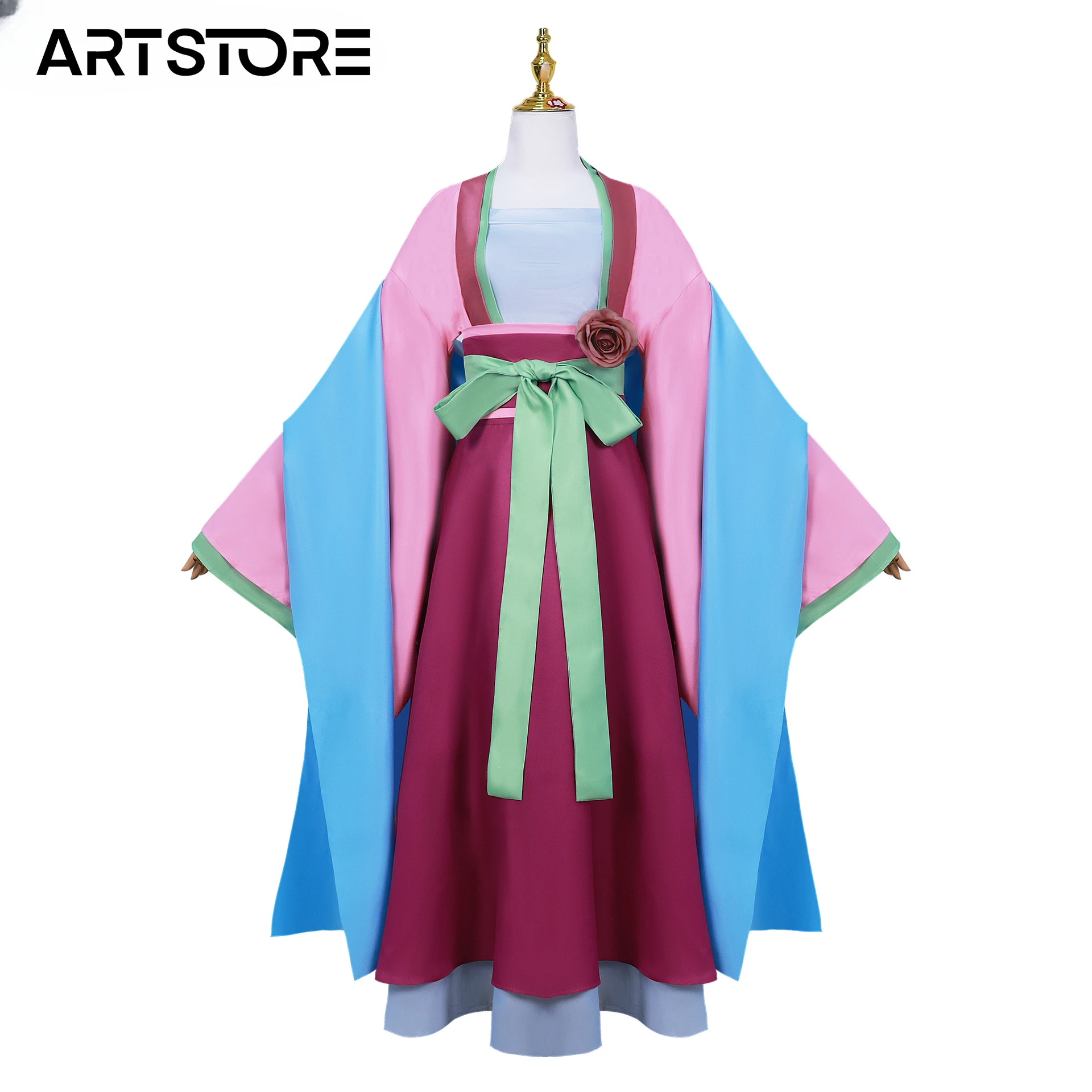 De Apotheker Dagboeken Kusuriya No Hitorigoto Maomao Cosplay Kostuum Role Play Comic Con Dress Hallowmas Pruiken Anime Prop