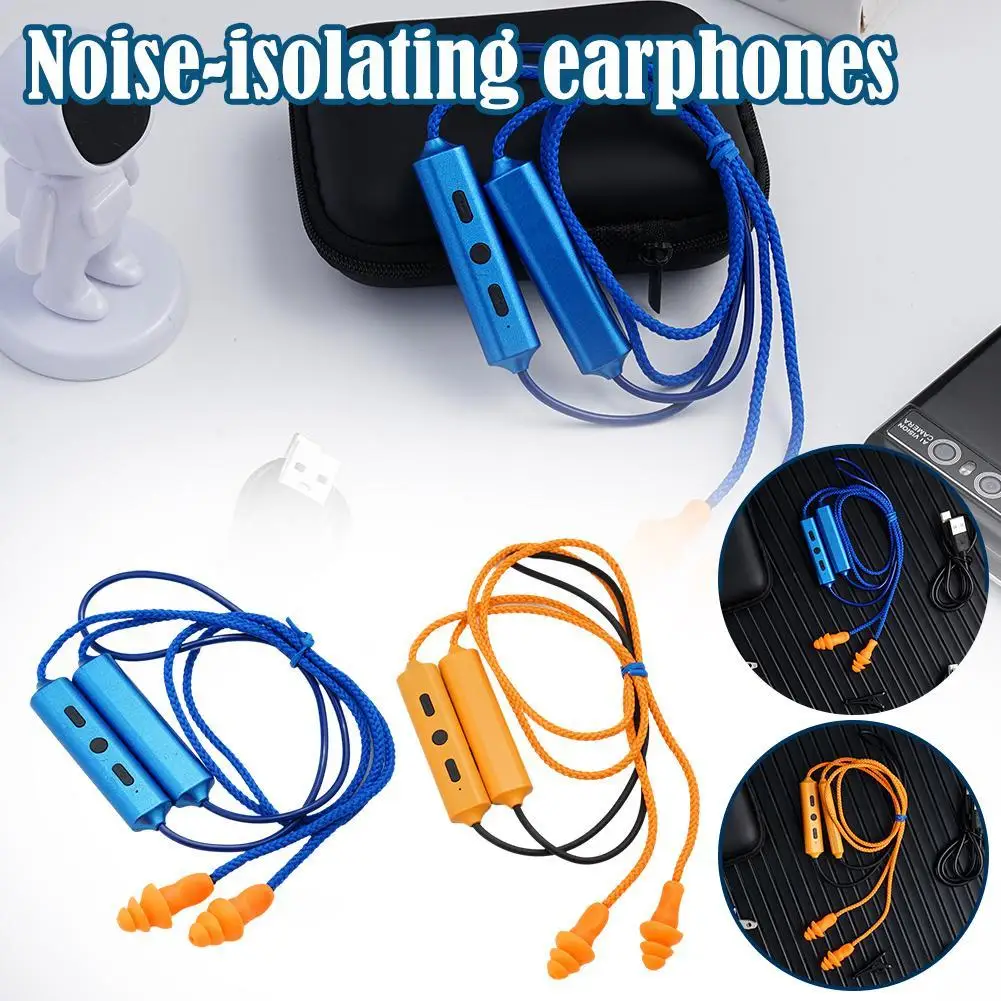 Ear Plugs Bluetooth-compatible Headset For Work Noise Suppression Hearing Protection Construction Sites Noisy Places