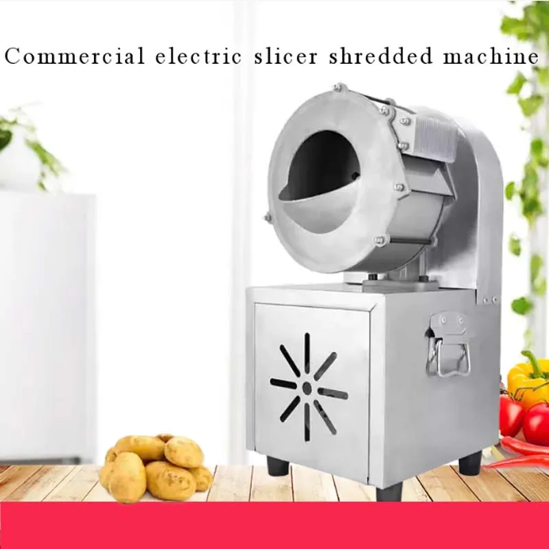 Commercial industrial electric fruit vegetable potato carrot onion cube cutter chopper dicer machine