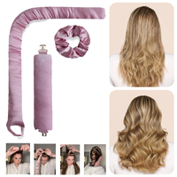 Woman Heatless Curling Rod Heatless Hair Curls Headband No Heat Hair Rollers Lazy Curls Sleeping Overnight Hair Styling Tools