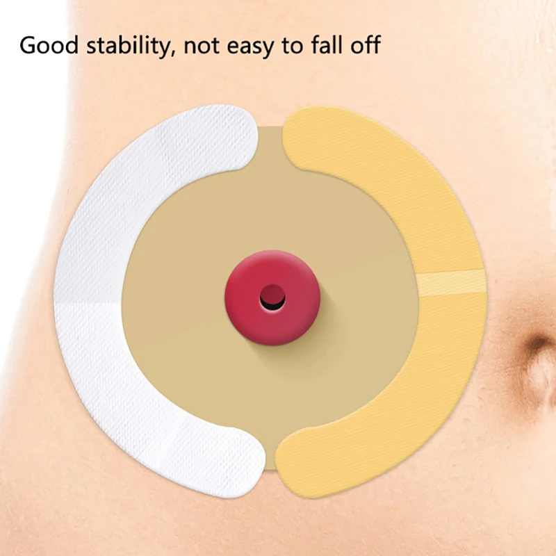 20 sztuk/pudło elastyczne paski barierowe stomijne hydrokoloidowe wodoodporne wycieki skóry samoprzylepna taśma barierowa stomijna do torby kolostomijnej