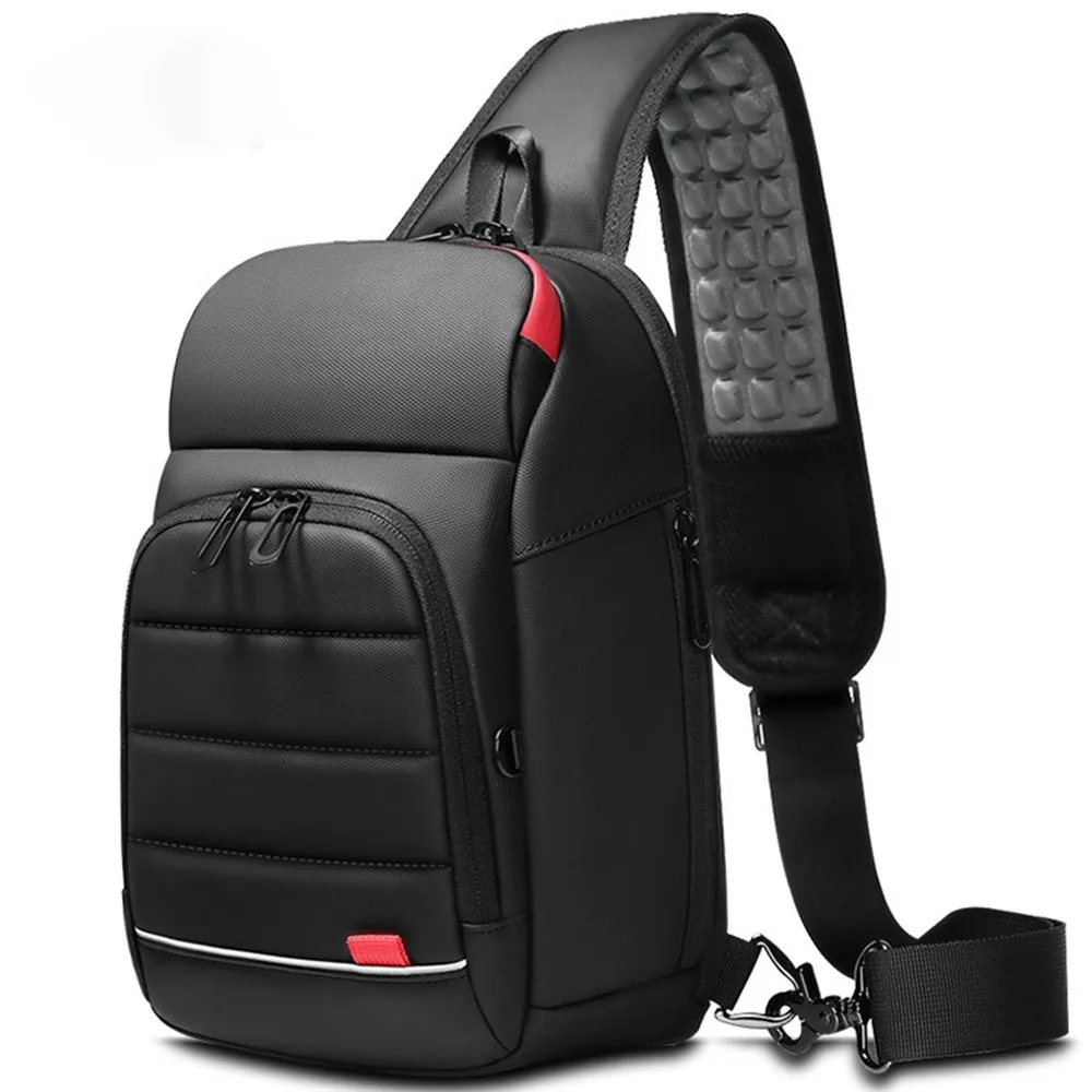 

Waterproof Shoulder Bag Travel Chest Messenger Knapsack Tablet Storage Computer Box IPAD Mobile Phone Pack Man Leisure PC Bags