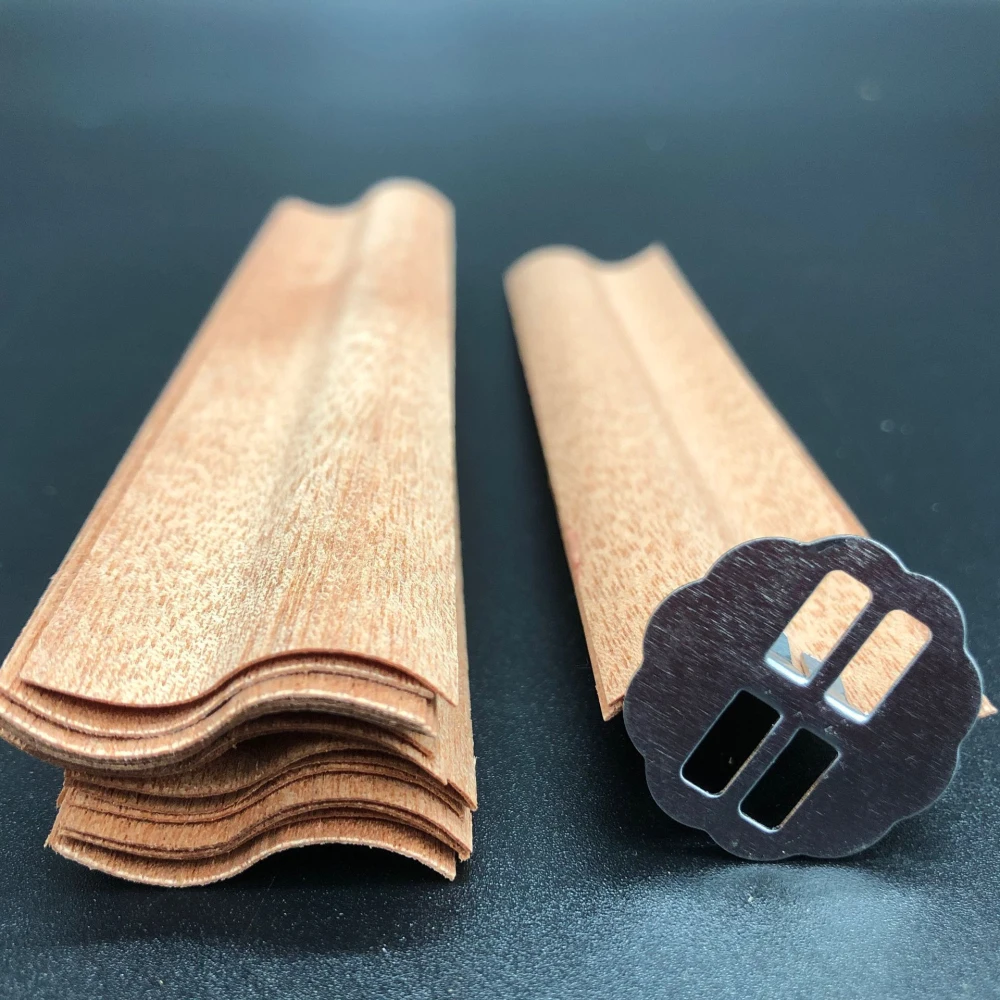 10 stuks vlamvormige natuurlij - Wooden Wick Candle recensie en prijs