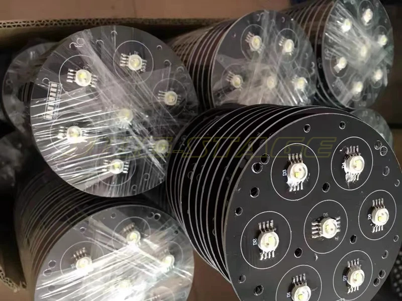 Reemplazo de panel LED de luz con cabezal móvil LED de 7x12w