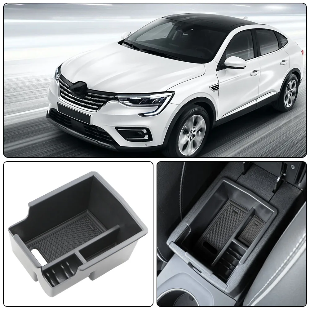 Auto-Armlehnen-Aufbewahrungsbox für Renault Arkana 2019-2024 Samsung XM3 2020-2024 Mittelkonsolen-Halter Organizer Zubehör – Detail 1