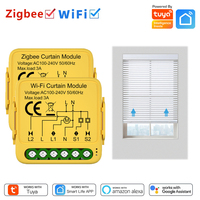 Tuya WiFi ZigBee Curtain Switch Module Blinds Roller Shutter Electric Motor Smart Life APP Control Works with Google Home Alexa