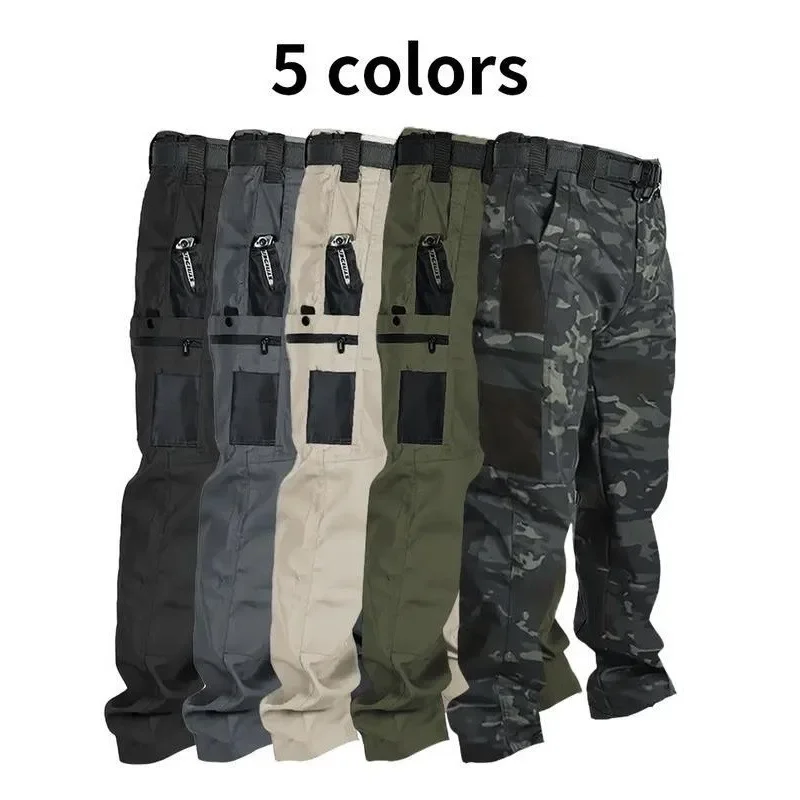 Tactical Pants Men Waterproof Pants Men Combat Trousers Outdoor Multi-pocket Wear-resistant Cargo Pant