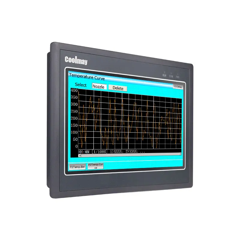 

100% оригинал Coolmay, 10-дюймовый ПЛК HMI, универсальный интегрированный контроллер интерфейса HMI