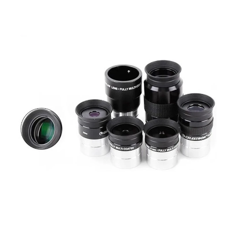 6/8/13/17/32mm Plossl Eyepiece 2x  Planet Moon Filter Astronomy Telescope Accessory Kit By Aluminium Box