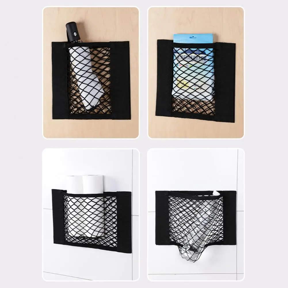 Cabinet Door Storage Bag Underwear Net Bag Hollow Visible Underwear Plastic Wrap Sundries Organizer Mesh Pouch Efficient Storage