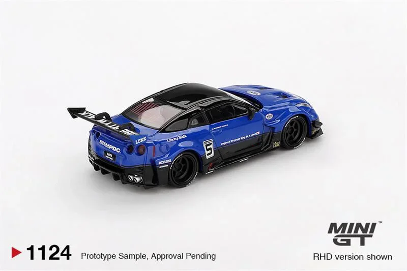*사전 판매* 미니 GT 1:64 LB-실루엣 WORKS GT35 GT-RR Ver.2 다이캐스트 모델 자동차