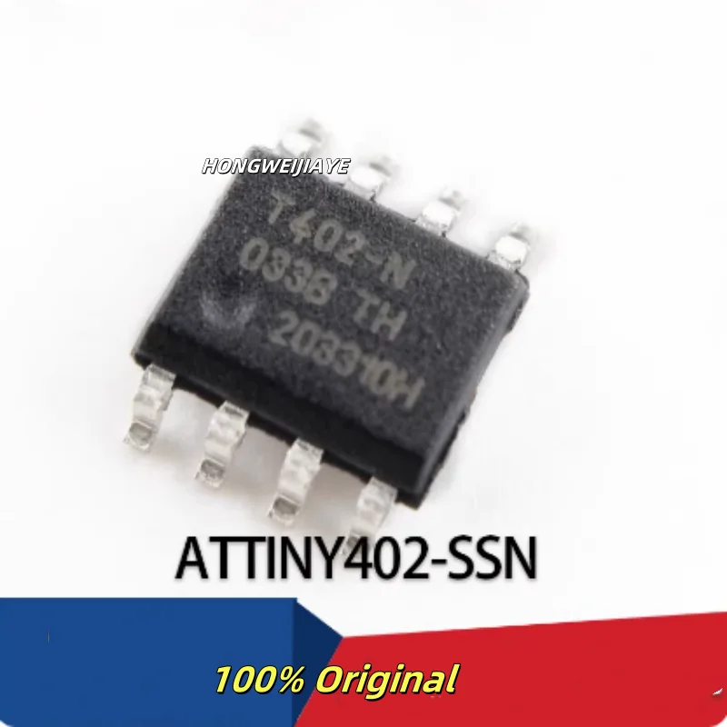 

5PCS 100% New ATTINY402-SSN ATTINY202-SSNR ATTINY412-SSF SOIC-8 Brand New Original Chips ic