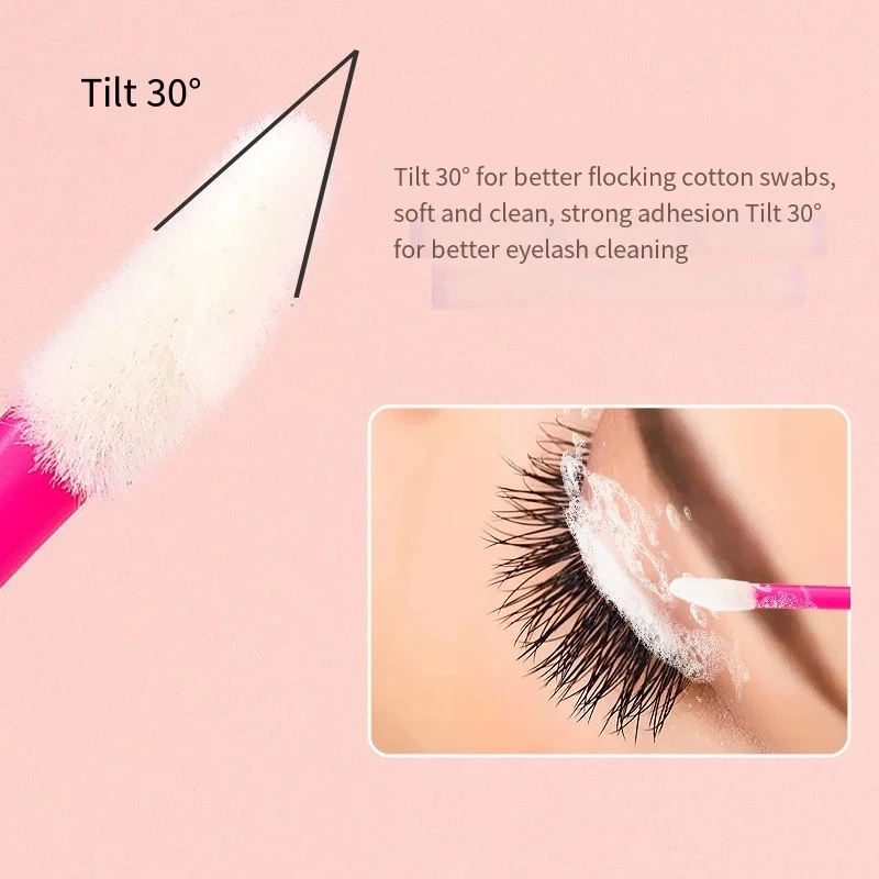 50-2000Pcs Rosa Einweg Lippen Pinsel Volle Größe Lippenstifte Lippen Pinsel Mascara Applikator Lippenstift Zauberstäbe Set Kosmetik Make-Up-Tool