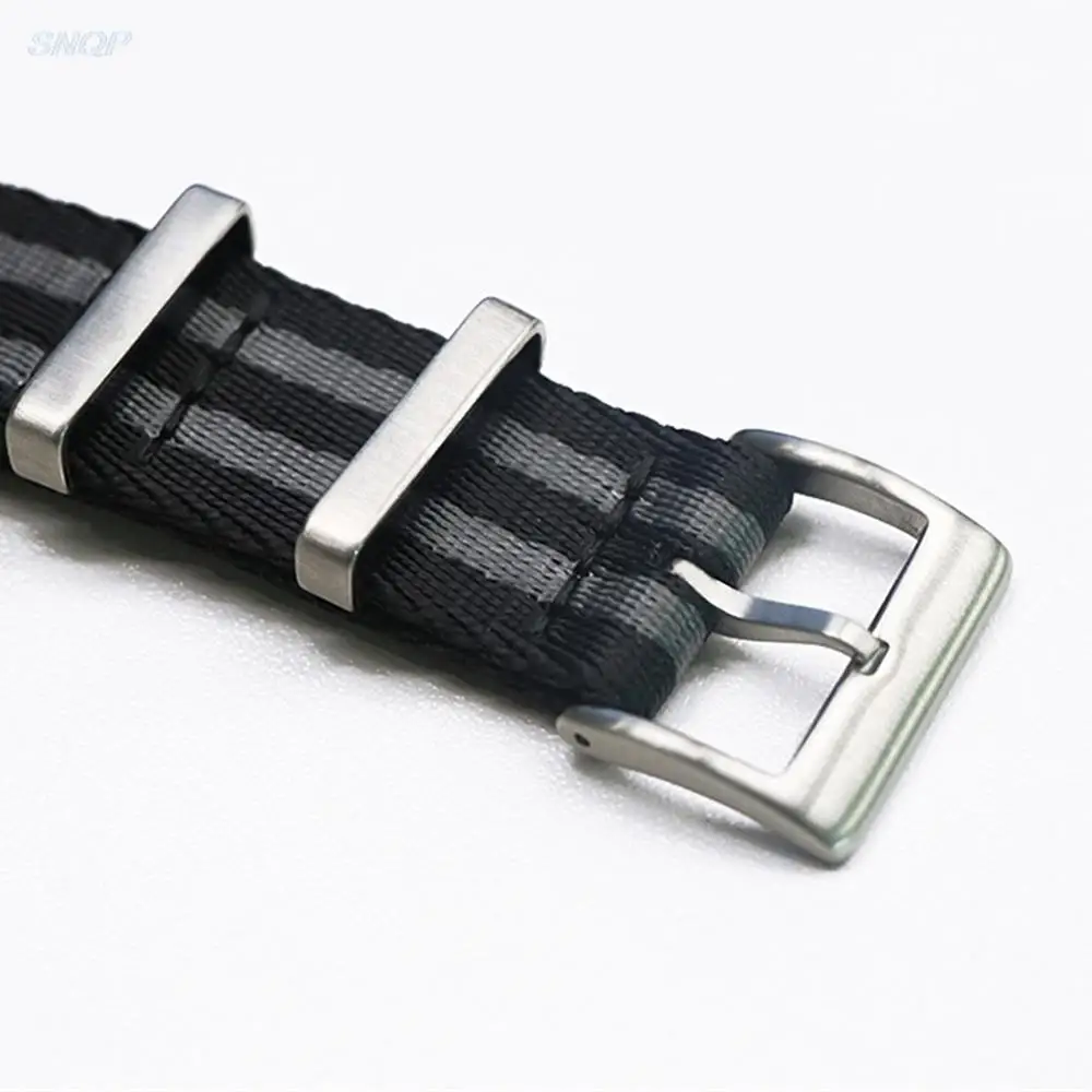 18mm 20mm 22mm Nylon Canvas Watchband Sport Watch Strap Wrist Band Bracelet for Omega Seamaster 300 for Seiko