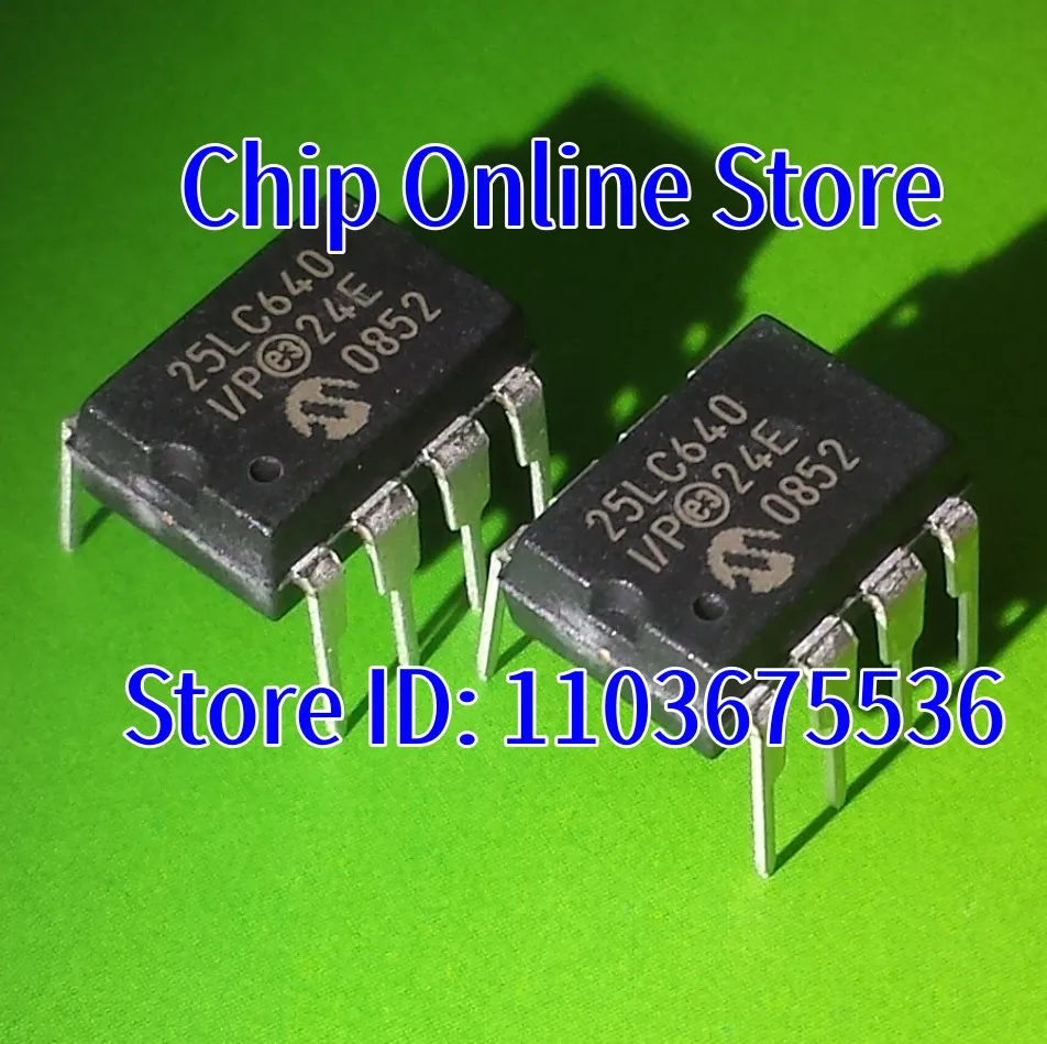 

5~100pcs 25LC640-I/P 25LC640 DIP8 New Original EEPROM