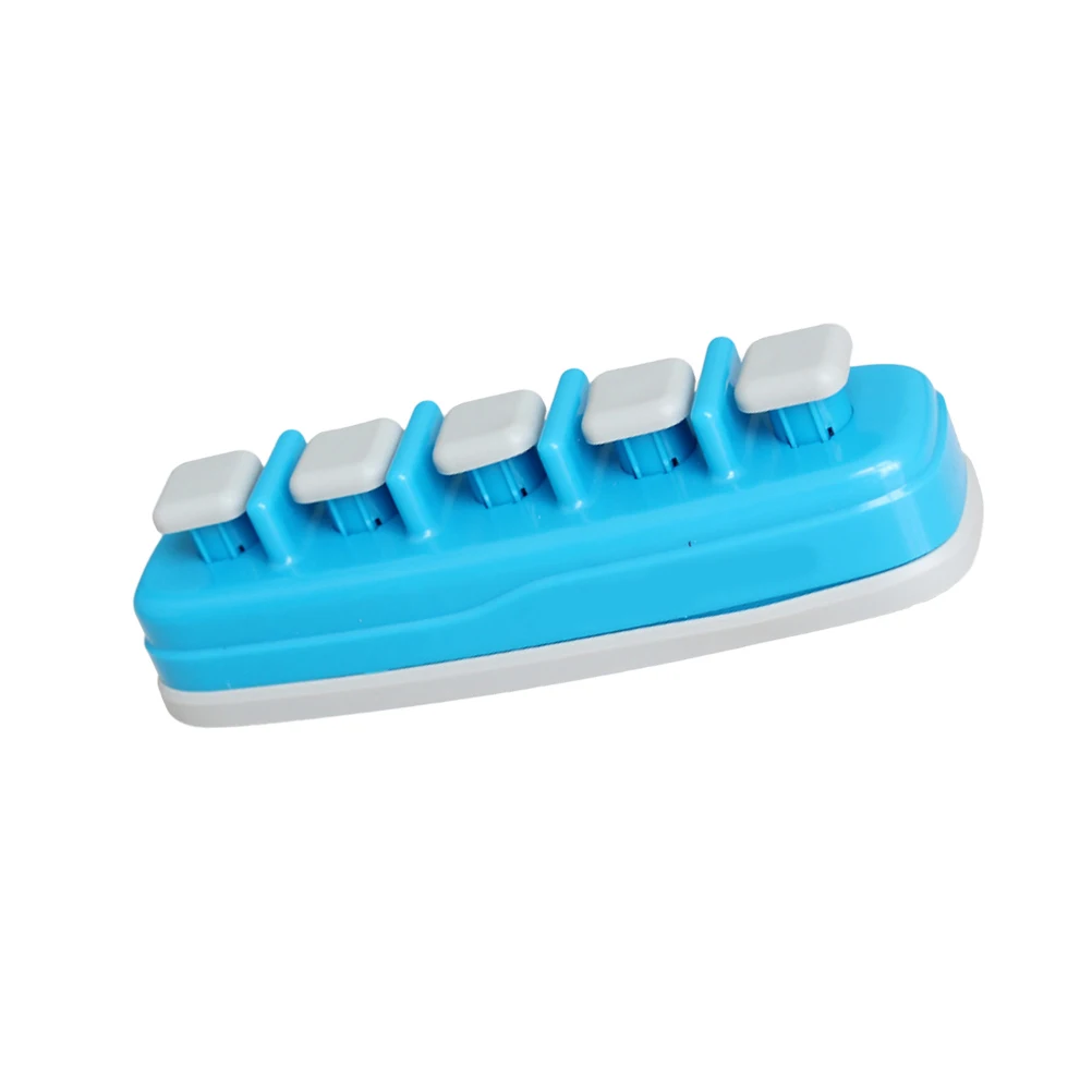 

Piano Finger Exerciser Hand Exercises Guitar Enhancer Blue Trainer Tool Strengthener