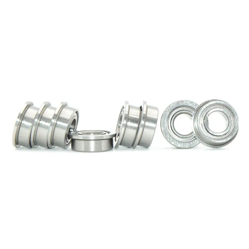 20Pcs MF52 MF62 MF63 MF74 MF83 MF84 MF85 MF93 MF95 MF104   MF148 ZZ Miniature Flange Thin Wall Deep Groove Ball Radial Bearing