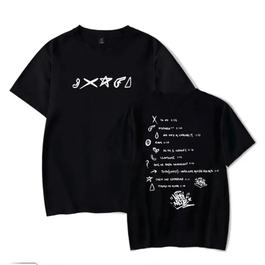 2025 نموذج جديد مغني الراب نيكي نيكول ألما جولة حول العالم تي شيرت الرجال الصيف موضة Crewneck قصيرة الأكمام مضحك التي شيرت الجرافيك تيز #5