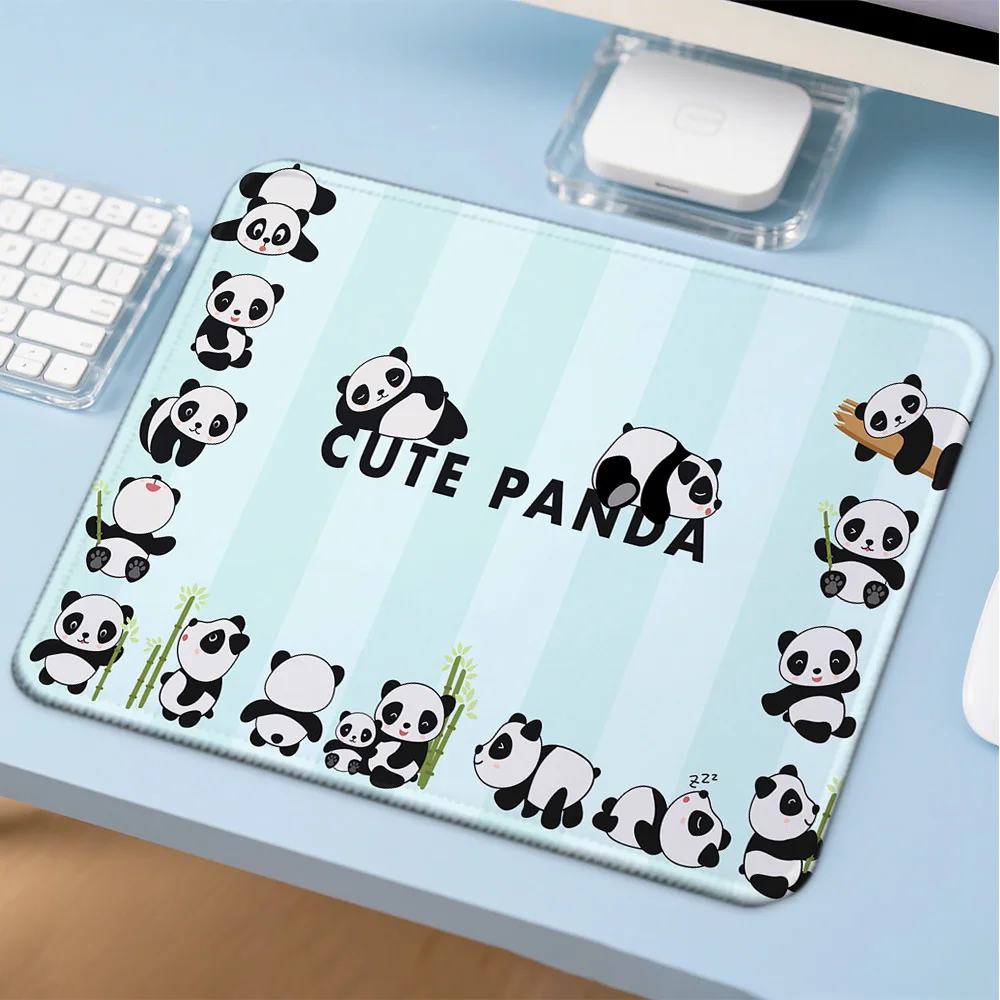 Mosepad Cute panda Computer Mat Desk Accessories Pc Gamer  Mousepad Company Game Mats Mouse Anime Mause Table Decoration
