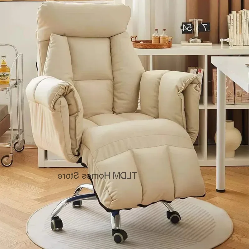 Sleeping Room Luxury gaming chairs For Stretch Lazy Design Nordic Recliner Furniture Swivel Relax Folding Bed Entrance Hall