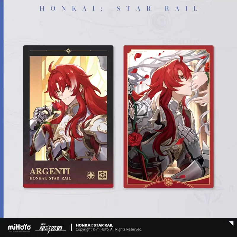 Sunsyea Honkai Star Rail Official Merch miHoYo Original Authentic Theme Series Cards Dan Heng Jing Liu Seele Huohuo Argenti