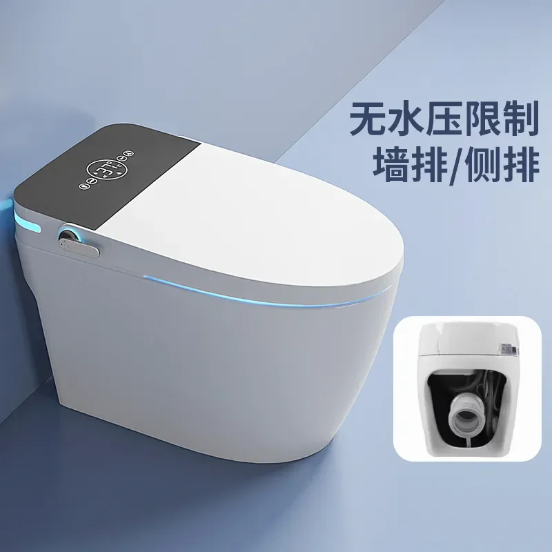 for Wall Mounted Side Rear Row Smart Toilet Fully Automatic Instant Heating No Water Pressure Limit Integrated Bidet