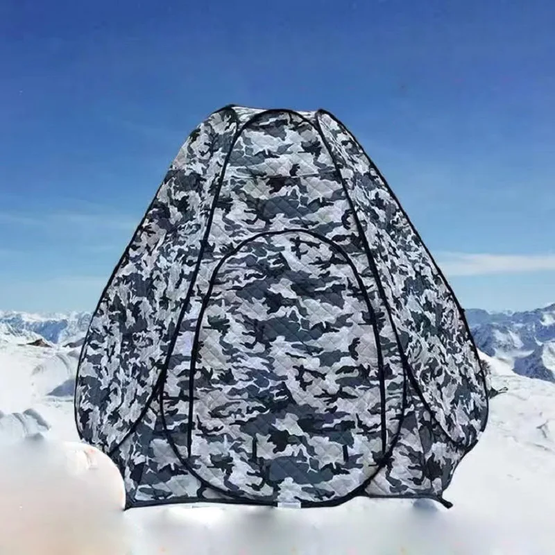 Windproof and Cold-proof Cotton Tent, Fishing Tent, Camping Supplies, Outdoor Winter, Thickening to Keep Warm, Nature Hike Trip