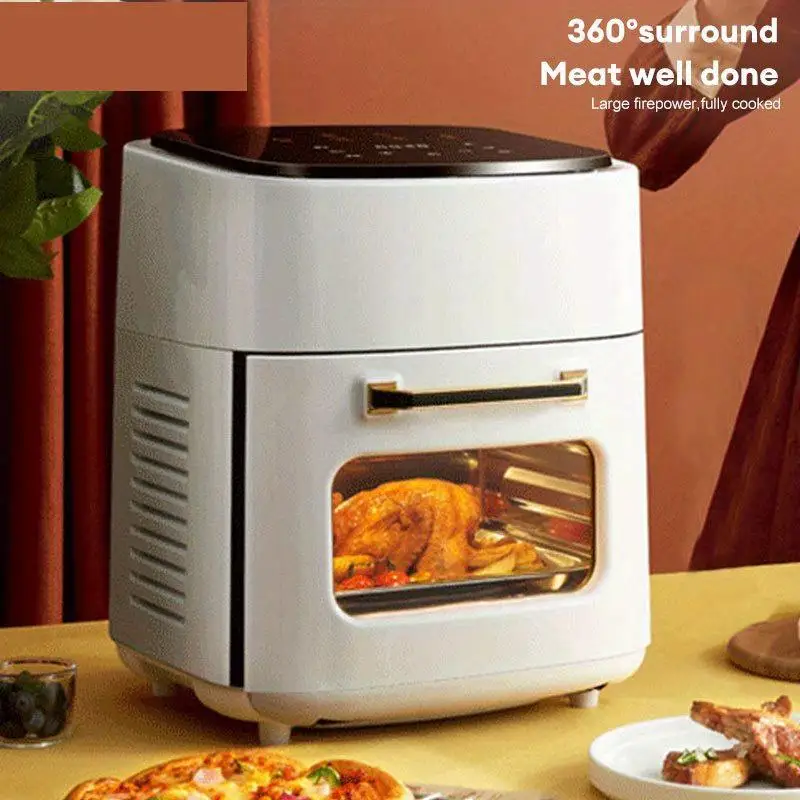 15L Large Electric Air Fryer, Smart Household Oven,Multi-function Convection Oven Deep Fryer Without Oil, 6 Cooking Modes