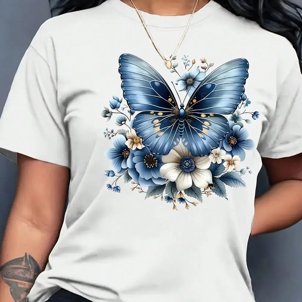 [Pink Polyester T-Shirt] Vibrant Pink 100% Polyester Women s Casual Short Sleeve Crew Neck T-Shirt Breathable, Machine Washable, Regular Fit Top