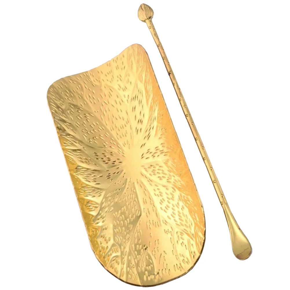 

for Loose Tea Alloy Material Simple Design Practical Use Fine Workmanship Smooth Edges Safe Use Wide Range of Uses Tea Ceremony