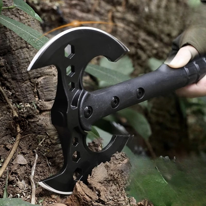 

Outdoor Multifunctional Engineer Tactical Chopping Axe Convenient Camping Self-defense Survival Hand Axe EDC Equipment