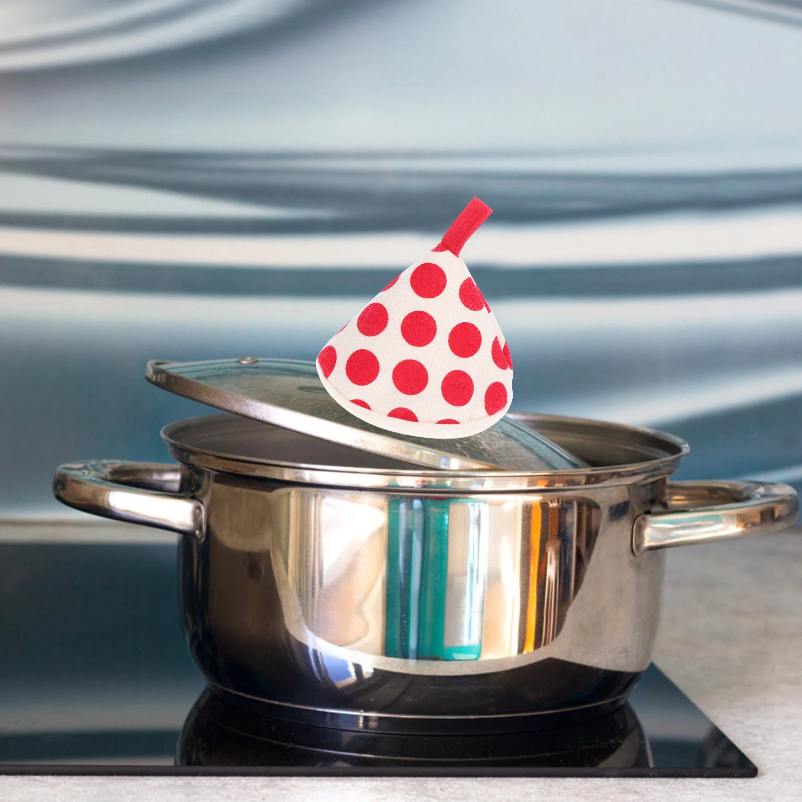 

2Pcs Antiscalding Lid Knob Sleeves Cotton Material Pot Handle Cover Kitchen Supplies Pot Lid Handle Cover Kitchen Gadget
