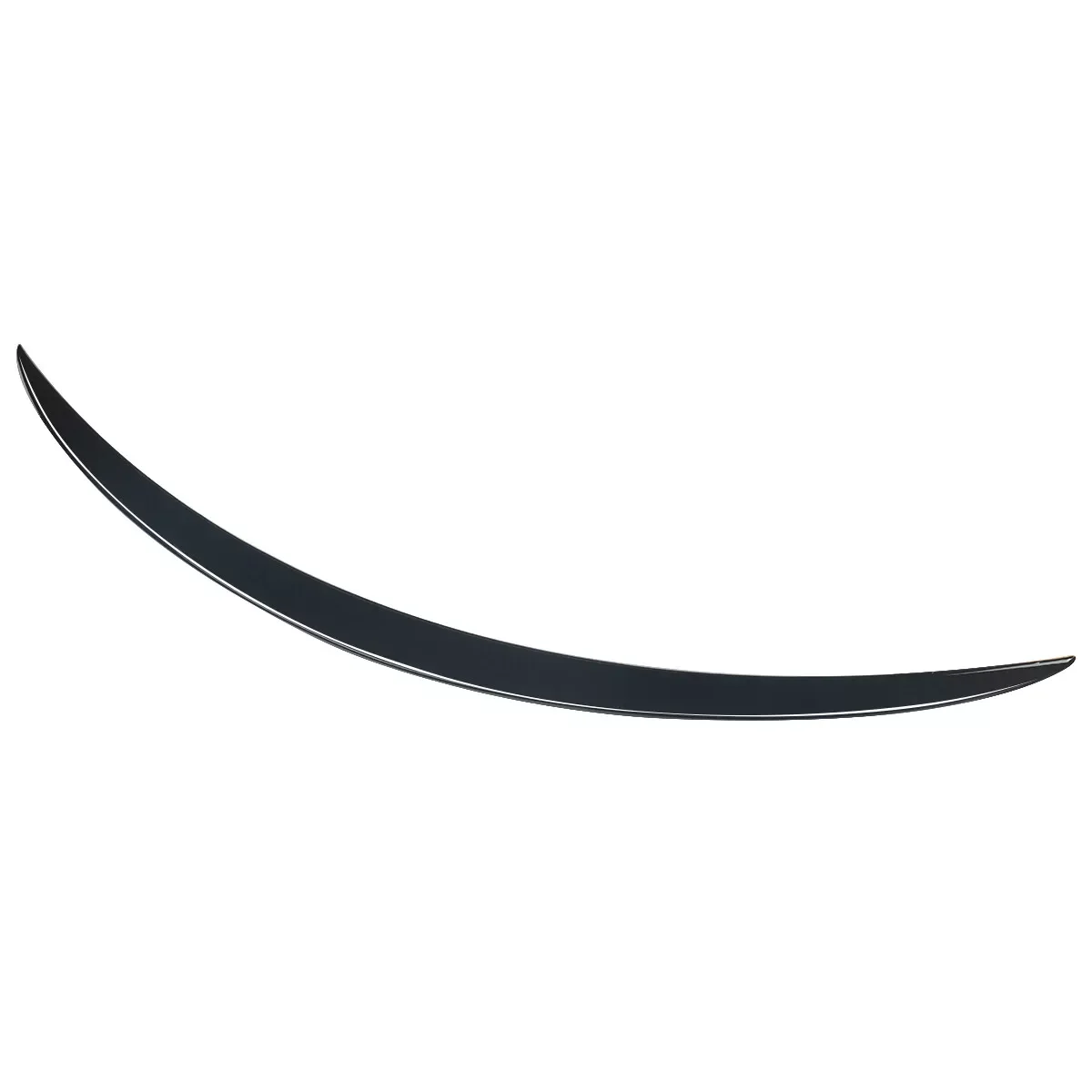 For Mercedes Benz W205 Tail Spoiler Roof Lip C-class C180 C200 C300 C43 C63 AMG S 2015-2021 Sedan Rear Trunk Spoiler Gloss Black view 3